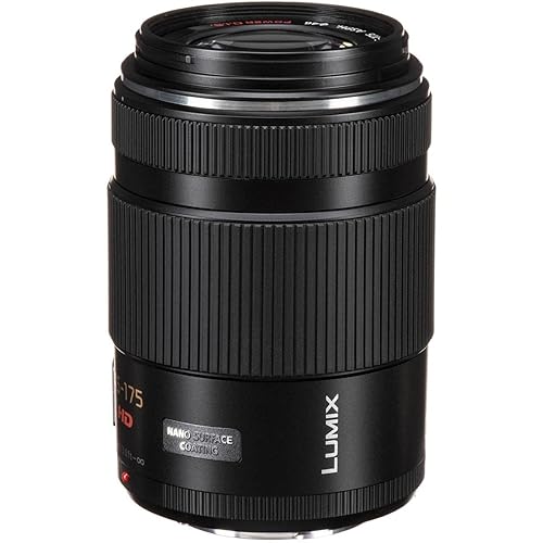 Panasonic HPS45175K Lumix G X Vario PZ 45-175mm/F4.0-5.6 Aspherical/Power Optical Image Stabilized Zoom Lens (Black)