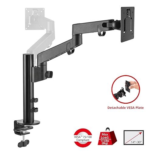 SIIG CE-MT3D11-S1 Single Articulating Montr Desk
