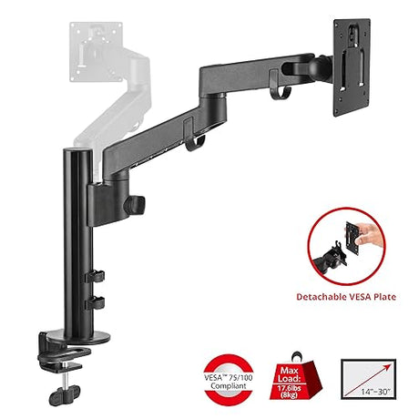 SIIG CE-MT3D11-S1 Single Articulating Montr Desk