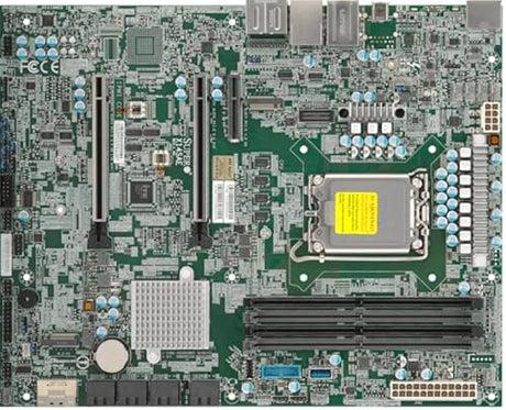Supermicro X14SAE-F Retail LGA-1851 Workstation Board | Intel Core Ultra 9/7/5 | DDR5-5600 | PCIe 5.0 | Dual M.2 | Triple LAN | 8X SATA | Thunderbolt 4 | vPro