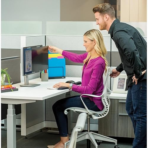 Fellowes PrivaScreen Privacy Filter for 24.0 Inch Widescreen Monitors 16:10 (4801601), Black