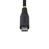 StarTech.com 6ft (1.8m) USB-C Charging Cable, 240W (5A) PD EPR, Dual-Layer Silicone/Braided Jacket, Laptop Charger Cord, USB-IF Certified