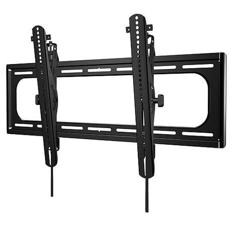 SANUS Outdoor TV Mount for 37 to 95 TVs - Weatherproof Tilting Mount with Corrosion Resistant Coating & Stainless Steel Hardware - Tool-Free Tilt & 3 Step Install