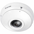Vivotek - FE9191-H-V2 - Vivotek FE9191-H-v2 12 Megapixel Indoor Network Camera - Color - Fisheye - H.265, H.264, MJPEG