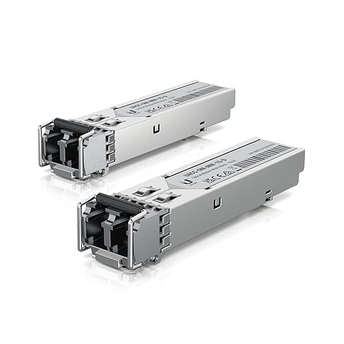 UBIQUITI UFiber SFP Multi-Mode Fiber Module, 1Gbps, 300m Distance, 2-Pack