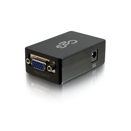 C2G 40714 Pro HDMI to VGA and Audio Adapter Converter HDMI VGA Converter