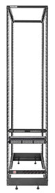 Intellinet 45U 19 4 Post Open Frame Server Wall Mount Rack - Flatpacked, Antistatic Powder Coated Steel – for IT Network Equipment & AV Devices – 3 Yr Mfg Warranty – 716406 45U 4 Post - Flatpacked