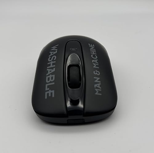 Man & Machine C Mouse Wireless, Washable (Black)