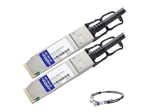 AddOn Cisco Meraki Ma-Cbl-40G-50cm Compatible TAA Compliant 40Gbase-Cu Qsfp+ to Qsfp+ Direct Attach Cable (Passive Twinax, 0.5M)