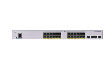 Cisco Business CBS250-24P-4G Smart Switch | 24 Port GE | PoE | 4x1G SFP | Limited Lifetime Protection (CBS250-24P-4G) 24-port GE / PoE+ / 195W / 4 x GE uplinks