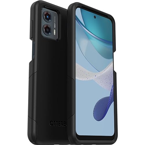 OtterBox moto g 5G (2023) Commuter Series Lite Case - BLACK, slim & tough, pocket-friendly, with open access to ports and speakers (no port covers),