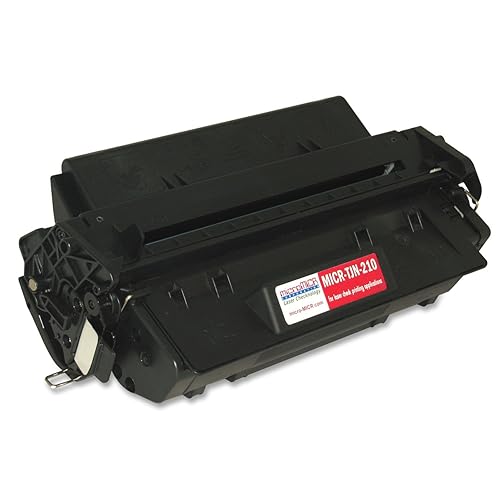 MicroMICR MICRTJN210 MICR Laser Toner Cartridge for HP Laserjet 2100 and 2200 Series Printers, Black