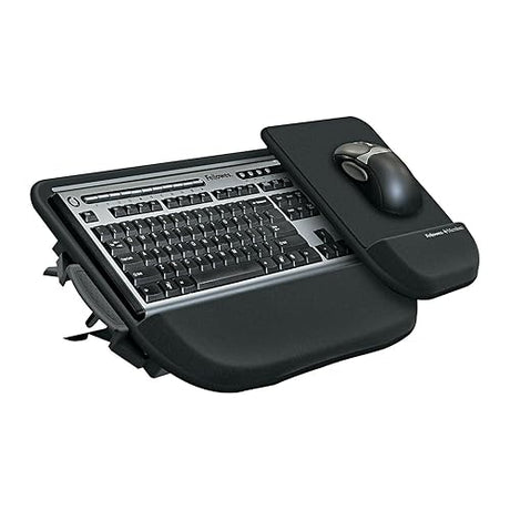Fellowes 8060201 Tilt 'n Slide Pro Keyboard Manager, Black