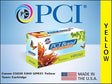 PCI Brand Compatible Toner Cartridge Replacement for Canon 2802B003AA GPR-31 Yellow Toner Cartridge 27K Yield