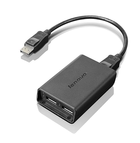 Lenovo DisplayPort Adapter - 20 Pin DisplayPort (M) to 20 Pin DisplayPort (F) - for Thinkcentre M700, M710s, M800 and More