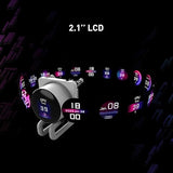 MSI MPG CORELIQUID P13 360 - AIO ARGB CPU Liquid Cooler - 360mm Radiator - LGA 1851 / AM5 Ready - IPS 2.1 LCD Screen - Triple 120mm ARGB PWM Fans - Uni Bracket - Black