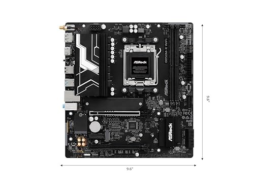 ASRock Placa Base B850M-X WiFi B850 AM5 Micro ATX WiFi R2.0 PCIe 4.0