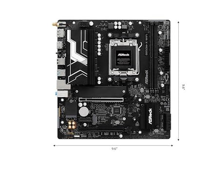 ASRock Placa Base B850M-X WiFi B850 AM5 Micro ATX WiFi R2.0 PCIe 4.0