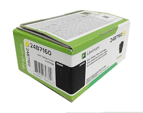 Lexmark 24B7160 XC4240 BDS Toner Cartridge (Yellow) in Retail Packaging