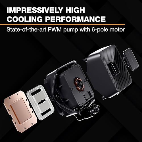 be quiet! Pure Loop 3 360mm All-in-One Water Cooling for Overclocked AMD/Intel Systems, 3X Pure Wings 3 120mm PWM High-Speed Fans, High Static Pressure, Whisper-Quiet PWM Pump