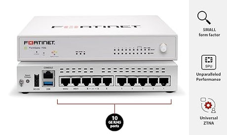 Fortinet FortiGate-70G Firewall for Branch and Small Offices with 3-Year FortiGuard AI-Powered Enterprise Security Services (FG-70G-BDL-809-36)