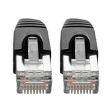 Tripp Lite Cat6a Snagless Shielded STP Patch Cable 10G-Certified, PoE, Black M/M 10ft 10' (N262-010-BK) Black 10 Feet STP