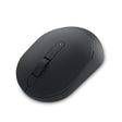 Dell MS355 Silent Mouse - Programmable scroll wheel, Secure dual-mode connectivity, Adjustable DPI, Adjustable polling rate upto 250Hz, Ambidextrous, Low battery LED indicator, 3-Year warranty - Black