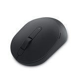 Dell MS355 Silent Mouse - Programmable scroll wheel, Secure dual-mode connectivity, Adjustable DPI, Adjustable polling rate upto 250Hz, Ambidextrous, Low battery LED indicator, 3-Year warranty - Black
