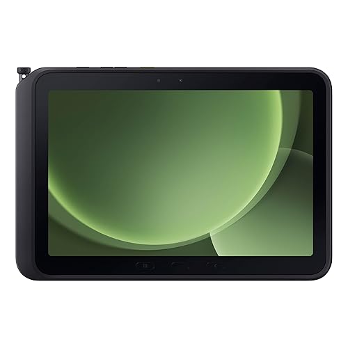 Samsung Galaxy Tab Active5 Pro 10.1” 8+256GB 5G Work Tablet, 5G Unlocked, Rugged Design, Sensitive Touchscreen, Long Battery Life for Workers, SM-X358UZGEN14, Green WiFi/LTE Unlocked 256 GB Storage | 6GB Flash Memory