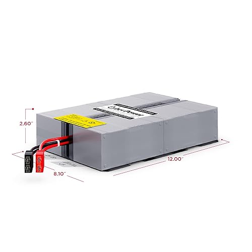 CyberPower RB1290X4H UPS Replacement Battery Cartridge; Maintenance Free; User-Installable, 12V/9Ah