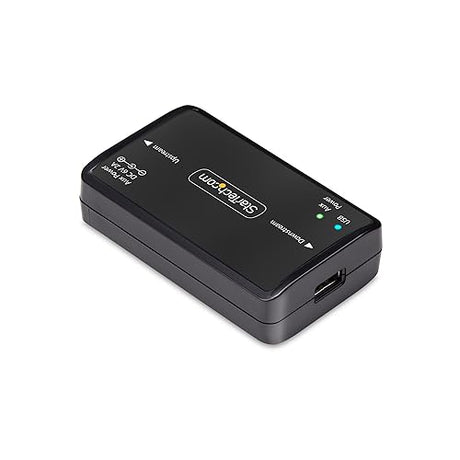 StarTech.com USB Galvanic Isolator 6KV, Electrical Noise Isolator, IP40, DIN Rail, Isolated Power Filter, USB 2.0/1.1, TAA