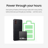 Samsung Galaxy XCover7 Pro 5G and Wi-Fi 6E | Rugged (IP68 Rated) Unlocked (Verizon, AT&T, T-Mobile, US Cellular) | Dual Sim (1 Nano + 1 eSIM) |128 GB | US Version (2025 Model) | Black (SM-G766UZKFN14) XCover 7 Pro