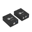 SIIG 4-Port USB 2.0 Extender Over CAT5e/6 Cable 264ft(80m) - Plug and Play, High Speed Transfer, for PC, Surveillance, Video Conference, Gaming (JU-EX0311-S1)