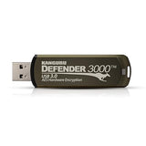 Kanguru Defender 3000 – 512 GB Hardware Encrypted Flash Drive - FIPS 140-2 Level 3 Certified - SuperSpeed USB 3.0 – Water Resistant 512GB Defender 3000
