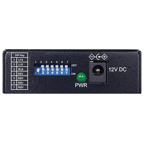 Tripp Lite Network Copper RJ45 Ethernet to Fiber ST Duplex Multimode Extender Converter, 1310nm Wavelength, Hardened Housing, 10/100 Mbps, Extend 1.2 Miles / 2 Km, 2-Year Warranty (N784-H01-STMM)