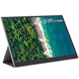 LG 16MR70.ASDU 16'' IPS WQXGA +View Portable Monitor with Folio, USB Type-C™, Silver