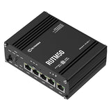 Teltonika RUTM50000000 Model RUTM50 Cellular 5G Router; Speeds of up to 3.4 Gbps; Dual SIM with Auto-failover; Backward Compatible with 4G (LTE Cat 19); for USA and Canada Carriers; Auto APN