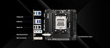 ASRock A620AI WiFi Mini-ITX AM5 Motherboard, AMD Ryzen 9000/8000/7000 Support, DDR5 8200+ (OC), PCIe 4.0, Dual M.2, WiFi 6E, 2.5G LAN, USB 3.2 Gen2