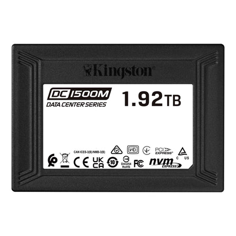 Kingston Technology DC1500M U.2 Enterprise SSD 1920 GB PCI Express 3.0 3D TLC NVMe