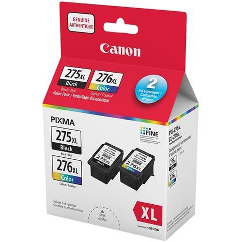 Canon PG-275XL / CL-276XL Original Inkjet Ink Cartridge - Black, Tri-color - 1 Pack