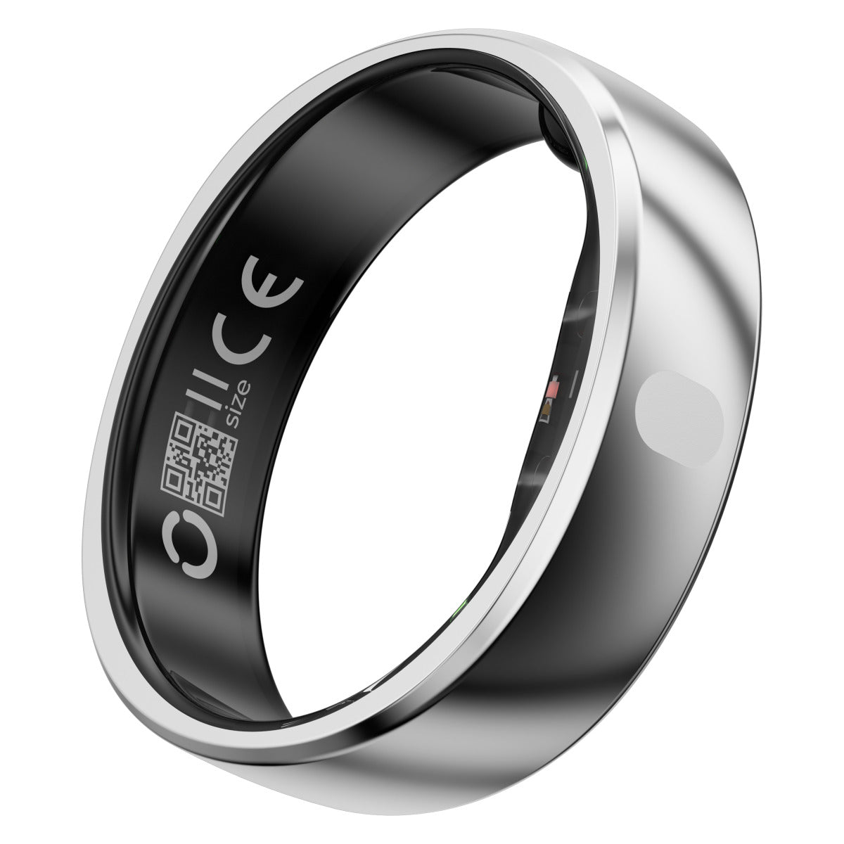 RingConn Gen 2 Air Smart Ring - Size 6 (Galaxy Silver)