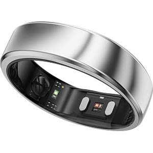 RINGCONN Smart Ring Gen 2 Air (10, Argent)