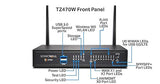 SonicWall TZ470W Wireless SecureUpgradePlus | 2YR Advanced Edition | TZ470W Gen7 Firewall with 2 Year Advanced Protection Service Suite | Multi-Gig Wi-Fi Unit for SMB/Branch Networks (02-SSC-6809)