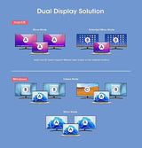 Manhattan 10-in-1 4K USB-C PD Docking Station 2xHDMI
