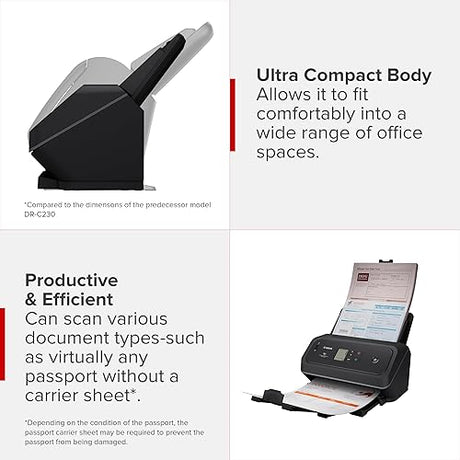 Canon imageFORMULA DR-C340 Office Document Scanner