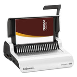 FELLOWES Pulsar+ Manual Comb Binding Machine with Binding Starter Kit (5006801-99) Pulsar Plus Single