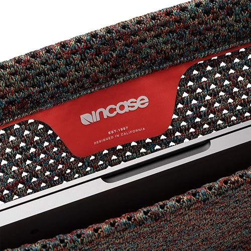 Incase Slip Sleeve with PerformaKnit - 13-inch Laptop/MacBook Case - Magnetic Snap Closure, Slim, Durable and Lightweight Design - Stylish Protective Sleeve for Everyday Use - Burst