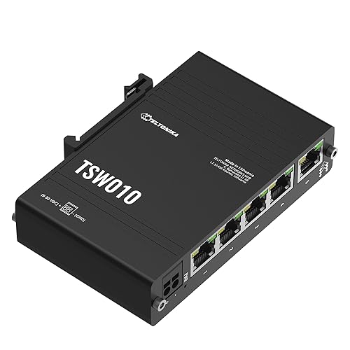 Teltonika TSW010 Din Rail Switch