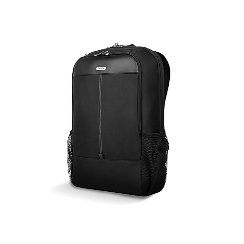 Targus 17 Inch Classic Laptop Backpack - Fits Most Laptops up to 17, Padded Travel Backpack for Business Commuters, College, and Travel (TBB944GL), Black, 17, Tbb944gl