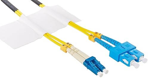 Belkin F2F802L7-10M Duplex Fiber Optic Cable LC/SC;8.3/125; 10 Meters